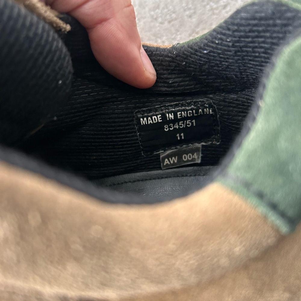 Dr. Martens Tan and Green Sneakers - Picture 7 of 7